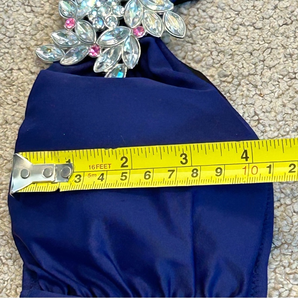 Victoria's Secret blue bandeau bikini top gem jewelled Sz M - Picture 12 of 14